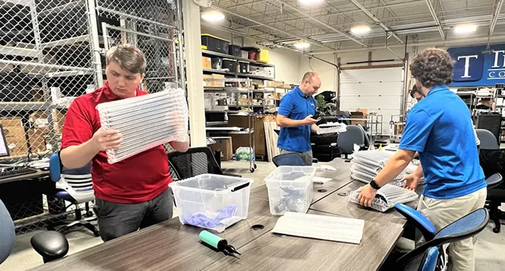 Techworks Gives Back program in action