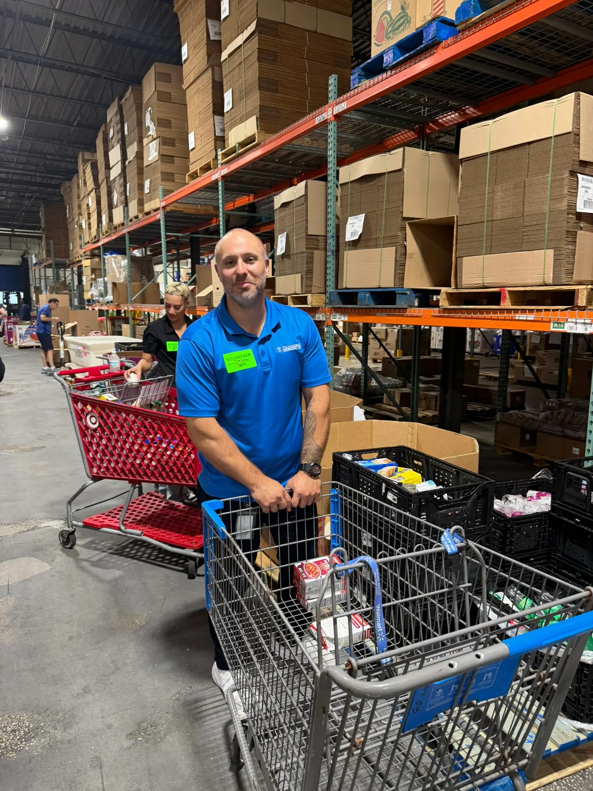 Techworks volunteers at Long Island Cares
